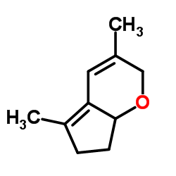 Cyclopenta[b]pyran, 2,6,7,7a-tetrahydro-3,5-dimethyl- (9CI) picture