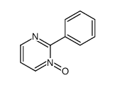 1-oxido-2-phenylpyrimidin-1-ium Structure