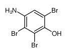 2,3,6-tribromo-4-aminophenol Structure