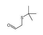 2-tert-butylsulfanylacetaldehyde Structure