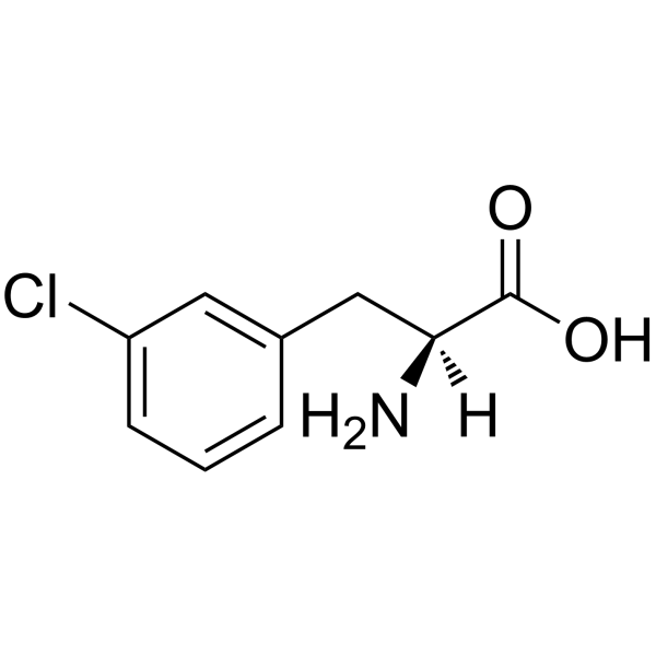 L-3-Chlorophenylalanine structure