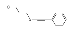 (3-chloropropyl)(phenylethynyl)sulfane结构式