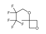 Oxetane, 3-methyl-3-(2,2,3,3,3-pentafluoropropoxy)- (9CI) structure