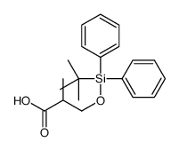 3-[tert-butyl(diphenyl)silyl]oxy-2-methylpropanoic acid Structure