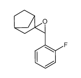 3'-(2-fluorophenyl)spiro[bicyclo[2.2.1]heptane-2,2'-oxirane]结构式