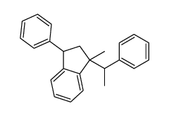 3-methyl-1-phenyl-3-(1-phenylethyl)-1,2-dihydroindene结构式