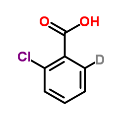 2-Chloro(6-2H)benzoic acid Structure