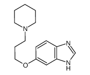 6-(3-piperidin-1-yl-propoxy)-1H-benzoimidazole Structure