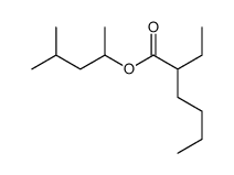 4-methylpentan-2-yl 2-ethylhexanoate结构式