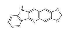 10H-[1,3]dioxolo[4,5-g]indolo[3,2-b]quinoline Structure