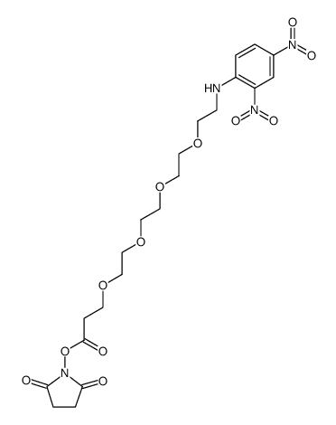 DNP-PEG4-NHS ester structure