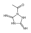 1-(3,5-diamino-1,2,4-triazol-1-yl)ethanone Structure