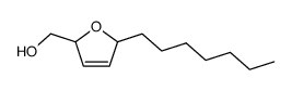 2-hydroxymethyl-5-n-heptyl-2,5-dihydrofuran Structure