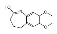 7,8-dimethoxy-1,3,4,5-tetrahydro-1-benzazepin-2-one Structure
