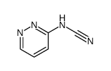 N-(pyridazin-3-yl)cyanamide结构式