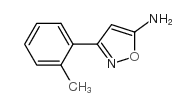 3-O-TOLYL-ISOXAZOL-5-YLAMINE structure