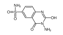 3-amino-2,4-dioxo-1H-quinazoline-6-sulfonamide Structure