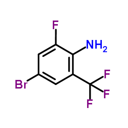 4-Bromo-2-fluoro-6-(trifluoromethyl)aniline picture