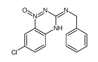 N-benzyl-7-chloro-1-oxido-1,2,4-benzotriazin-1-ium-3-amine Structure