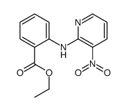 ethyl 2-[(3-nitropyridin-2-yl)amino]benzoate结构式