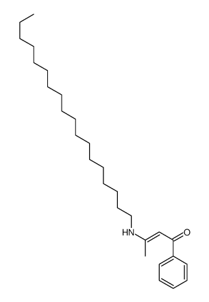 3-(octadecylamino)-1-phenylbut-2-en-1-one结构式