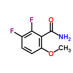 2,3-Difluoro-6-methoxybenzamide结构式