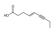non-4-en-6-ynoic acid结构式