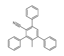 3-methyl-2,4,6-triphenylbenzonitrile结构式