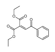 diethyl 2-phenacylidenepropanedioate结构式