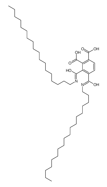 3,4-bis(octadecylcarbamoyl)phthalic acid结构式