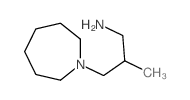 3-Azepan-1-yl-2-methyl-propylamine结构式