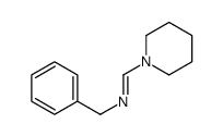 N-benzyl-1-piperidin-1-ylmethanimine结构式