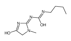 1-butyl-3-(3-methyl-5-oxo-4H-imidazol-2-yl)urea Structure