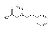 N-nitroso-N-phenethyl-glycine结构式