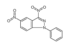 1H-Indazole, 3,5-dinitro-1-phenyl Structure