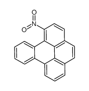 1-nitrobenzo(e)pyrene结构式