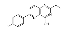 2-ethyl-6-(4-fluorophenyl)-1H-pyrido[3,2-d]pyrimidin-4-one Structure