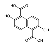 2,6-dihydroxynaphthalene-1,5-dicarboxylic acid结构式