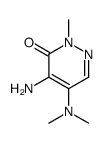 4-amino-5-(dimethylamino)-2-methylpyridazin-3-one Structure
