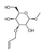 methyl 3-O-allyl-β-D-galactopyranoside结构式