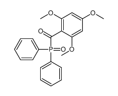 diphenylphosphoryl-(2,4,6-trimethoxyphenyl)methanone Structure