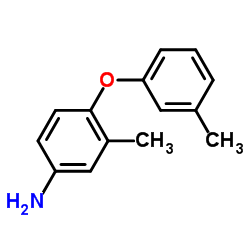 3-Methyl-4-(3-methylphenoxy)aniline Structure
