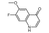 7-fluoro-6-methoxy-1,4-dihydroquinolin-4-one Structure