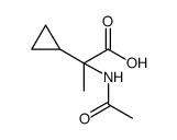 Cyclopropaneacetic acid, α-(acetylamino)-α-methyl图片