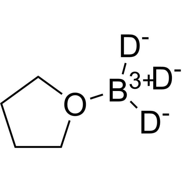 Trihydro(tetrahydrofuran)boron-d3 Structure