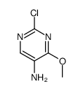 2-氯-4-甲氧基-5-氨基嘧啶结构式