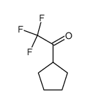 Ethanone, 1-cyclopentyl-2,2,2-trifluoro- (9CI) structure