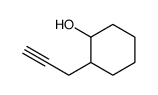 (1R,2S)-2-prop-2-ynylcyclohexan-1-ol结构式