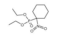 diethyl (1-nitrocyclohexyl)phosphonate Structure