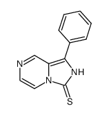 1-phenylimidazo[1,5-a]pyrazine-3(2H)-thione结构式